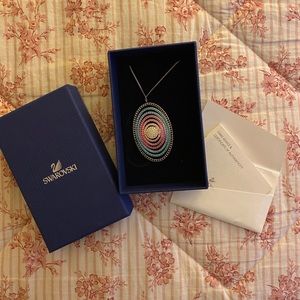 Swarovski Rainbow Pendant Necklace